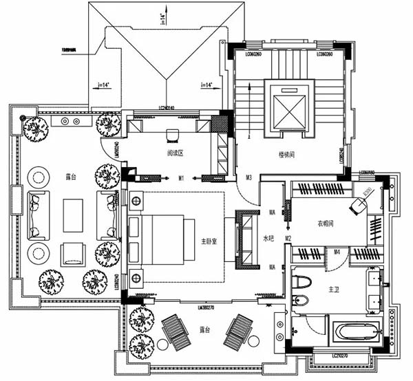 新中式裝修設(shè)計(jì)，裝修設(shè)計(jì)會(huì)舍圖(八)