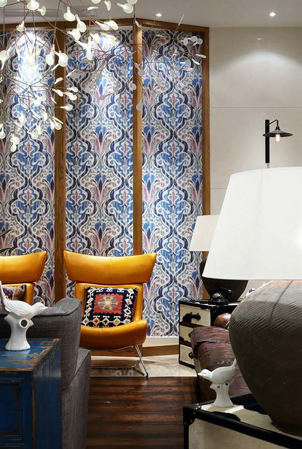 新中式裝修設(shè)計，裝修設(shè)計會舍圖(九)