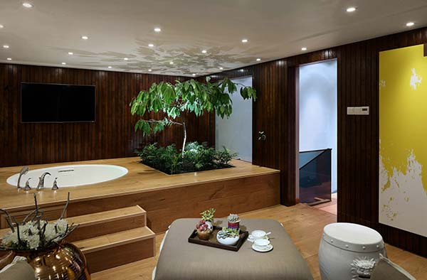 新中式裝修設計，裝修設計會舍圖(九)