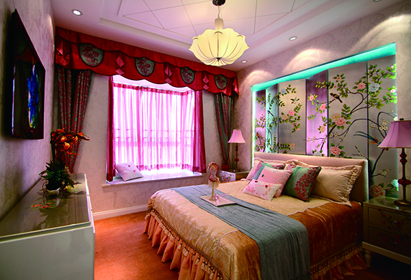 淡菜琉璃新中式裝修風(fēng)格的會舍設(shè)計圖