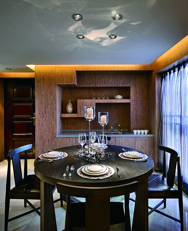 會舍新中式裝修，紅樹林風格的新中式裝修設計