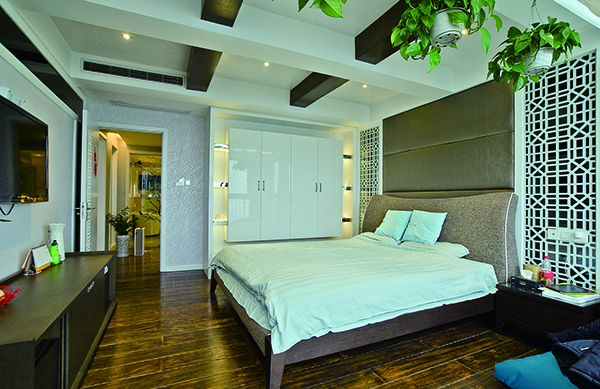 會舍荷塘月色風格的裝修設計，新中式裝修設計