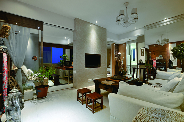 寫意東方，新中式會(huì)舍裝修設(shè)計(jì)