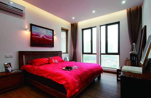 倚綠窗風格的新中式裝修設計