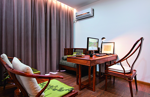 倚綠窗風格的新中式裝修設計