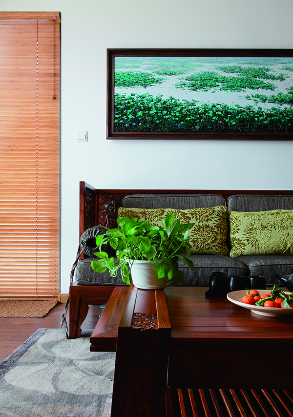 倚綠窗風格的新中式裝修設計