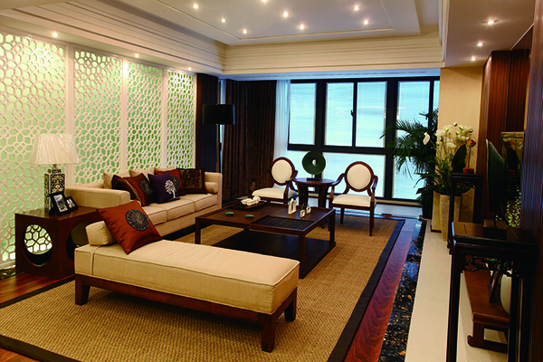 新中式會(huì)舍裝修設(shè)計(jì)圖，書(shū)香門(mén)第