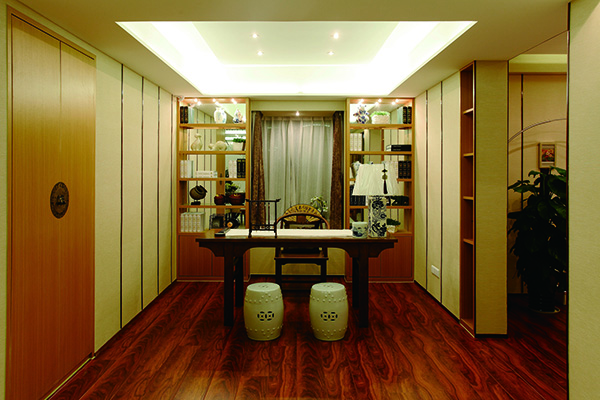 新中式會(huì)舍裝修設(shè)計(jì)圖，書(shū)香門(mén)第