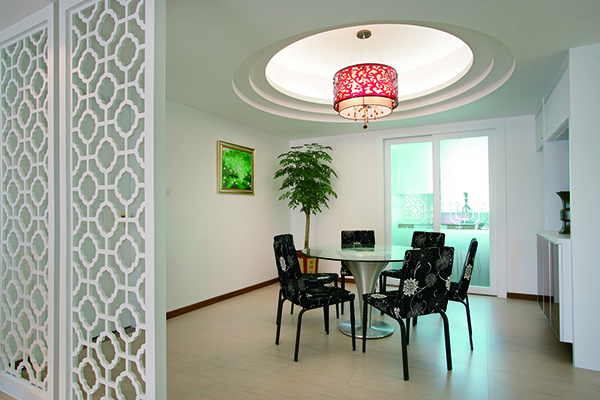 星河灣，新中式會舍裝修設計