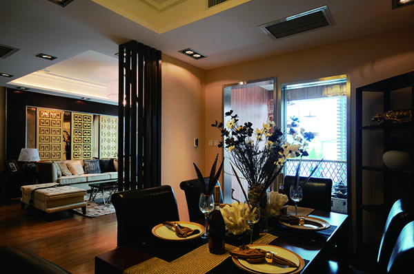 新中式會舍裝修設(shè)計，水悅逸品