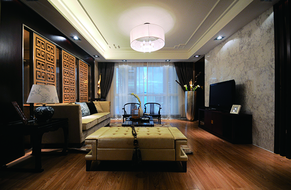 新中式會舍裝修設(shè)計，水悅逸品