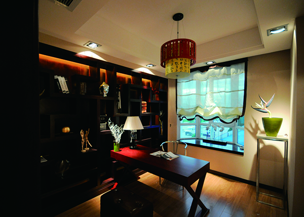 新中式會舍裝修設(shè)計，水悅逸品