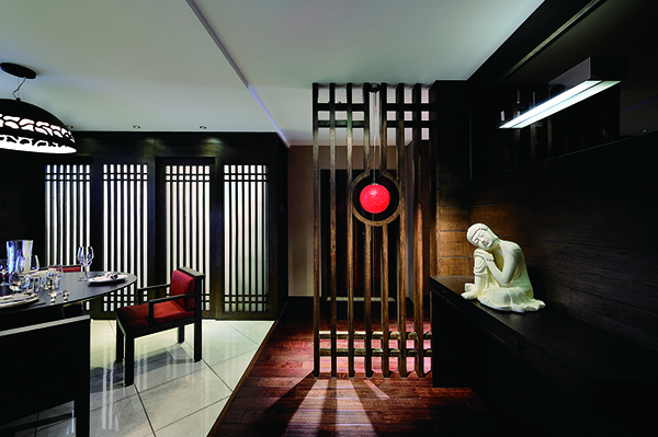 融僑華府，新中式會舍裝修設(shè)計