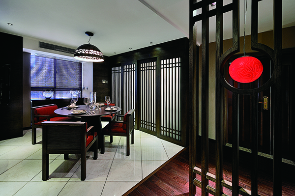 融僑華府，新中式會舍裝修設(shè)計