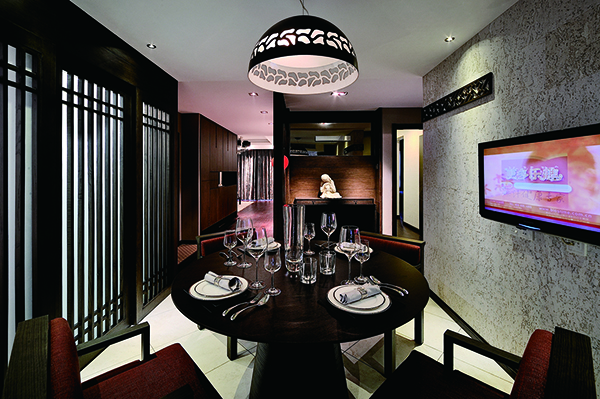 融僑華府，新中式會舍裝修設(shè)計