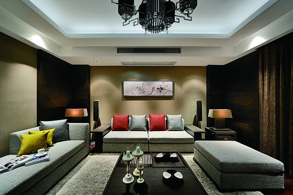 融僑華府，新中式會(huì)舍裝修設(shè)計(jì)