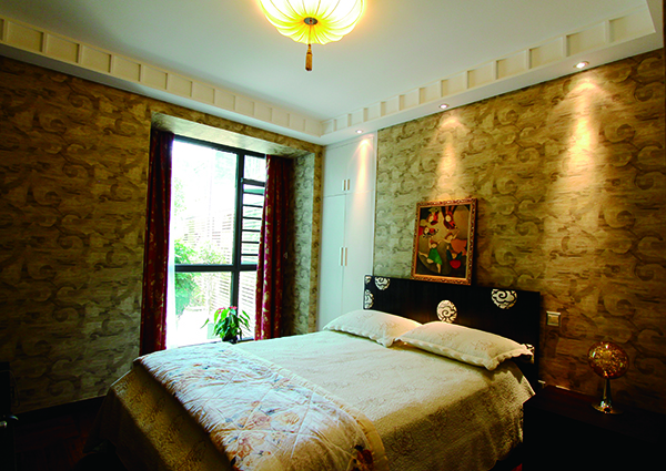 中天花園，簡約新中式家裝別墅樣板房