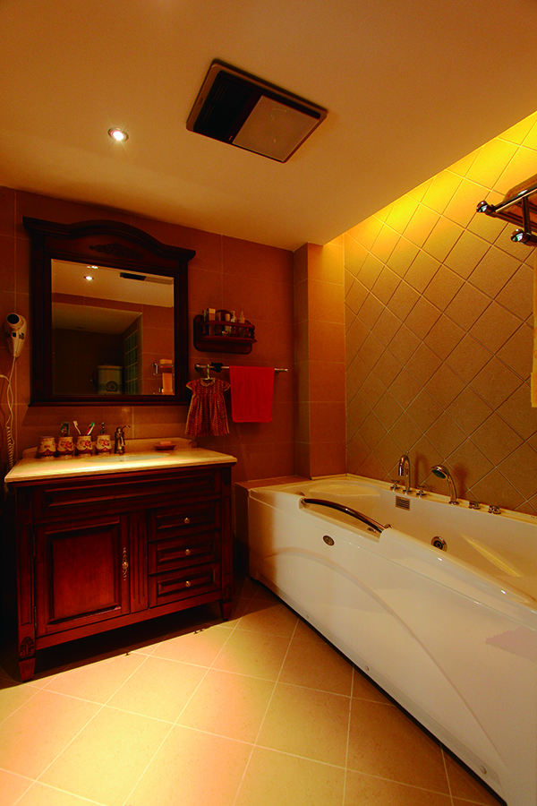 中天花園，簡約新中式家裝別墅樣板房