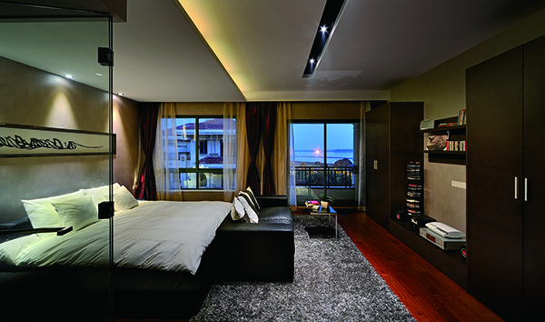 名城港灣，簡約風(fēng)新中式別墅裝修設(shè)計(jì)