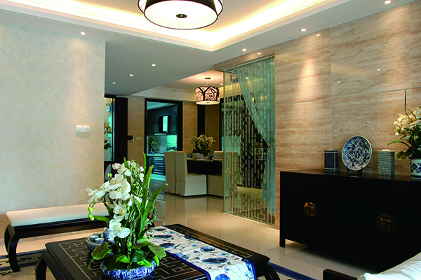 新中式別墅裝修設(shè)計(jì)，愛(ài)上青花瓷