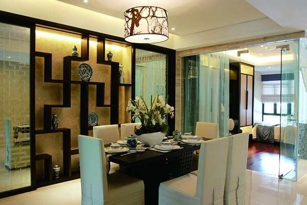 新中式別墅裝修設(shè)計(jì)，愛(ài)上青花瓷