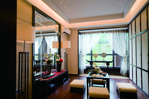 西江花園，新中式簡約別墅裝修設(shè)計(jì)