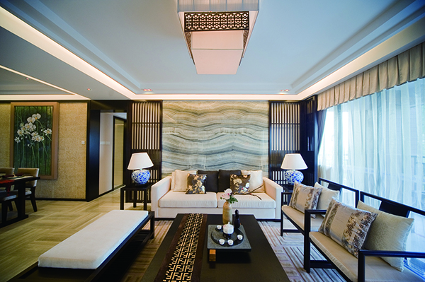 西江花園，新中式簡約別墅裝修設(shè)計(jì)