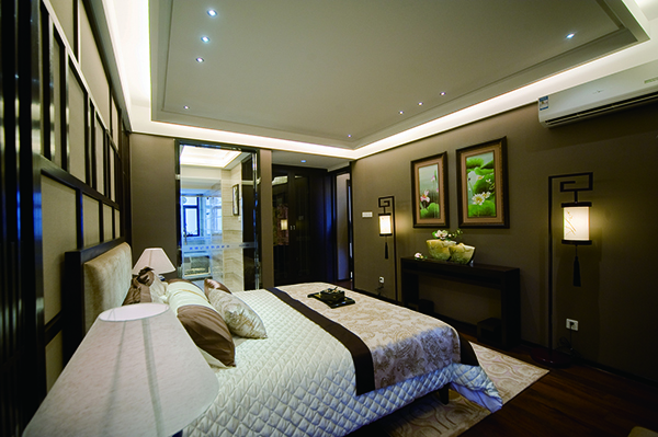 西江花園，新中式簡約別墅裝修設計