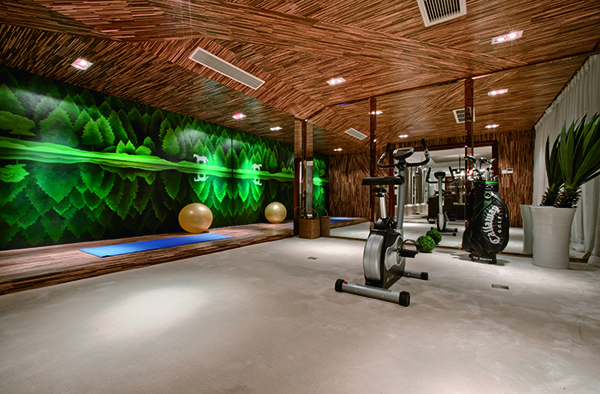 高爾夫別墅，新中式裝修別墅