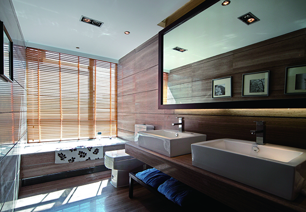 新中式別墅裝修，天邑灣樣板圖