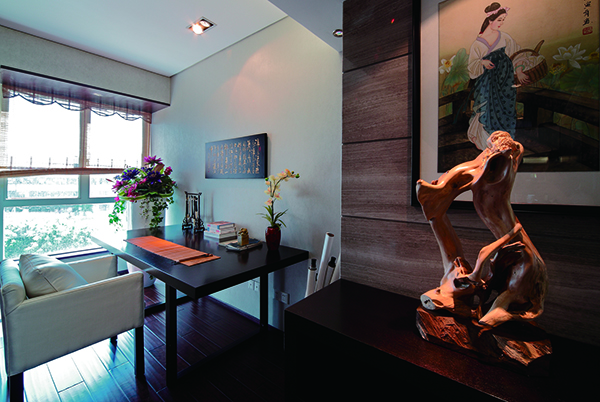 新中式別墅裝修，天邑灣樣板圖