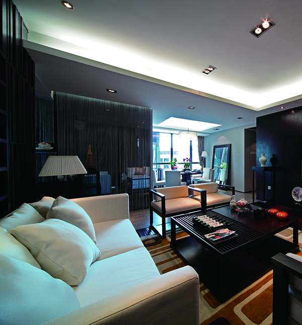 新中式別墅裝修，天邑灣樣板圖