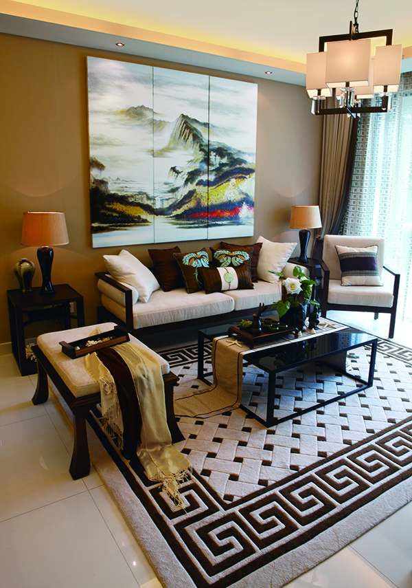 豐泰城，簡約新中式別墅裝修