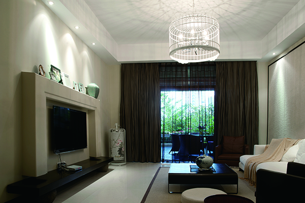 華發(fā)新城，新中式別墅簡約風(fēng)裝修設(shè)計(jì)