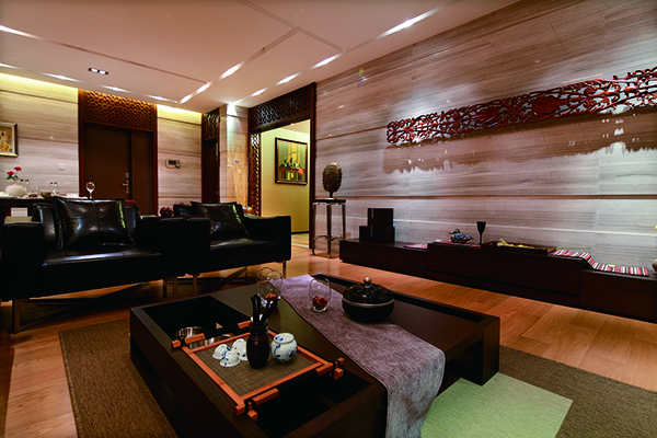珠光，新中式會舍裝修設(shè)計