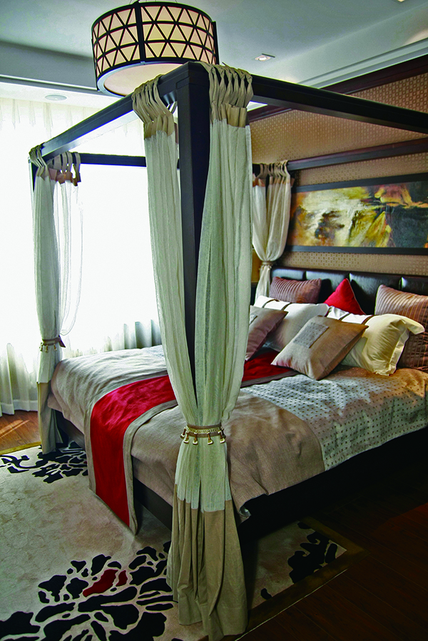 悅湖，新中式裝修設(shè)計會舍裝修