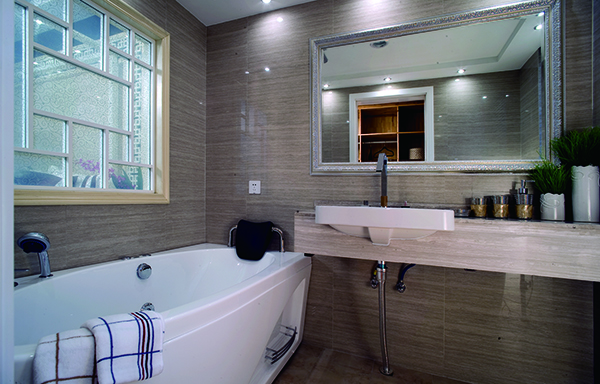 會舍裝修設計新中式裝修設計，金色港灣