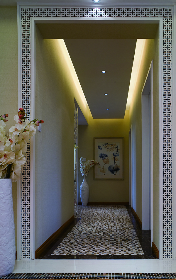 會舍裝修設計新中式裝修設計，金色港灣