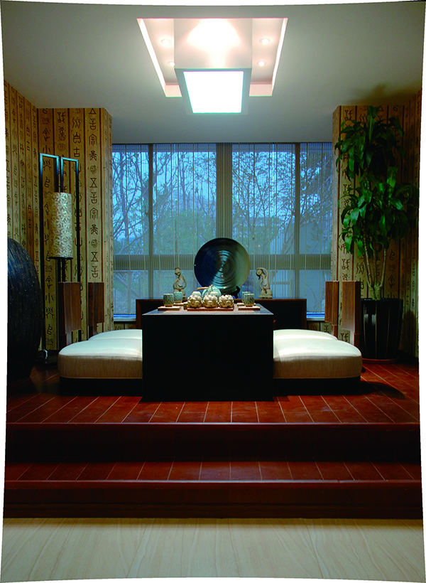 新中式會舍裝修設(shè)計圖，泰富