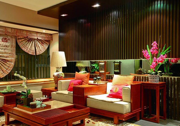 中源名苑，會舍新中式裝修設(shè)計