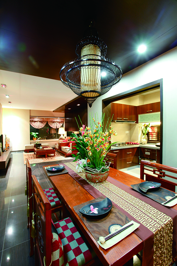 中源名苑，會舍新中式裝修設(shè)計