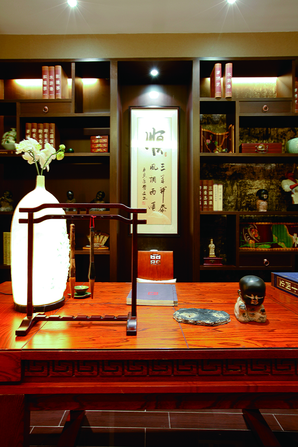 中源名苑，會舍新中式裝修設(shè)計