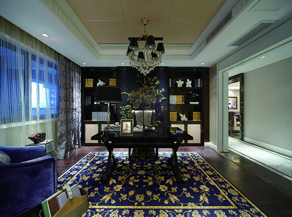 新中式會舍裝修設計，紫晶山