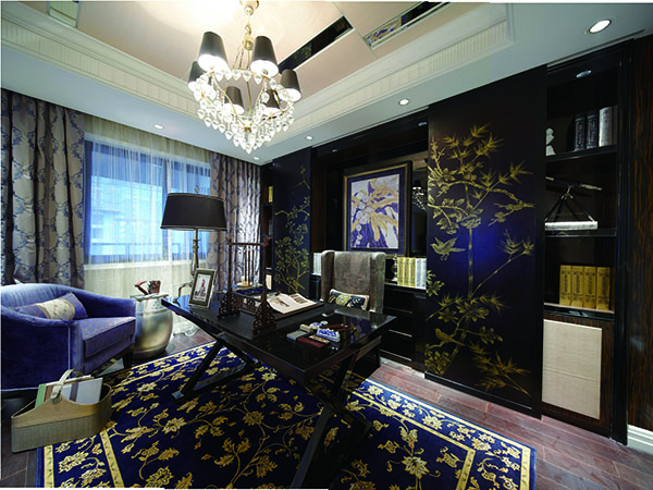 新中式會(huì)舍裝修設(shè)計(jì)，紫晶山