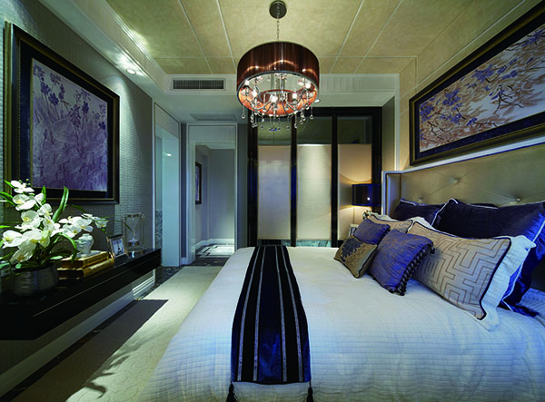 新中式會舍裝修設計，紫晶山