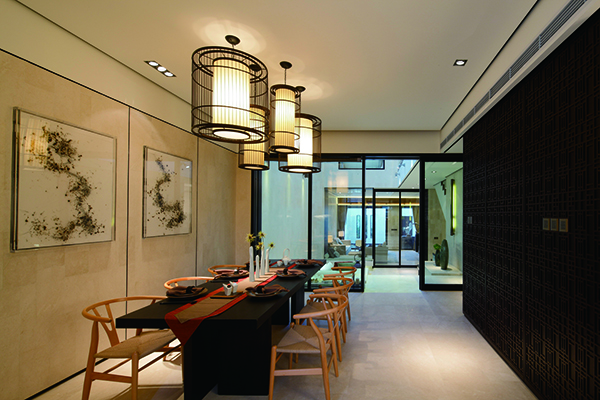 胥江府，會舍新中式裝修設(shè)計