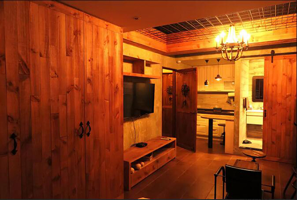 臺(tái)灣民宿，頂樓空中花園