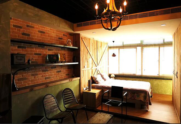 臺灣民宿，頂樓空中花園