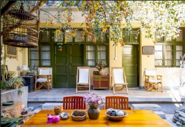 蒼山腳下的民宿，古城內(nèi)貓三家清靜四合小院民