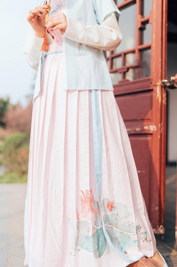 漢服 對襟半臂襦裙